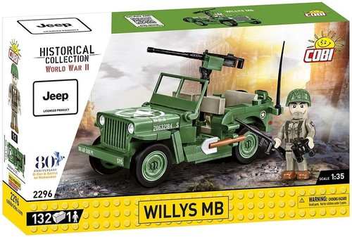 Cobi 2296 jeep - jeep, willys