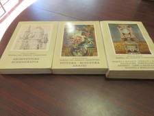 Città di Torino  Mostra del barocco piemontese. Mobili e intagli ecc.. 3 Volumi