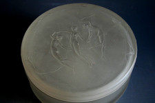 SCATOLA DI VETRO FIGURINE RENE