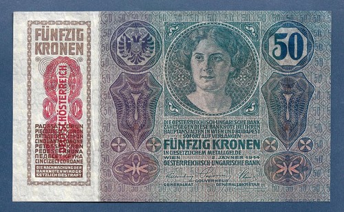Austria kronen 1914 - 50,