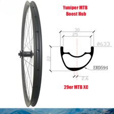 Set ruote anteriori 29er MTB