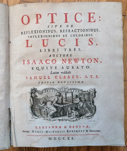 Isaac newton ottica optice - newton,