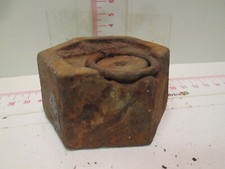 VECCHIO PESO IN FERRO PER