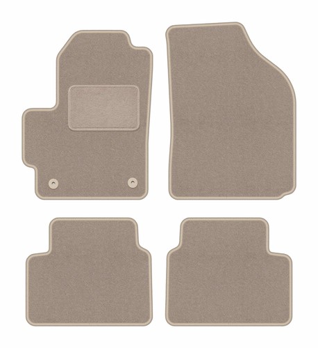 Tappetini velluto beige - tappetini, in