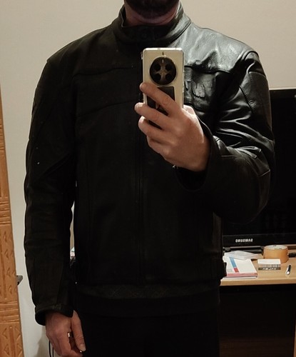 Giacca nera moto uomo - moto,