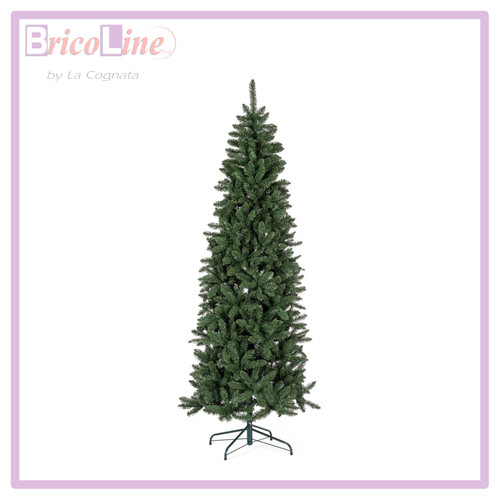 Albero natale innevato slim - natale,