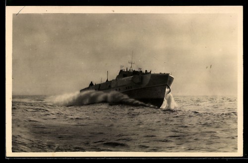 Schnellboot kriegsmarine - ak,
