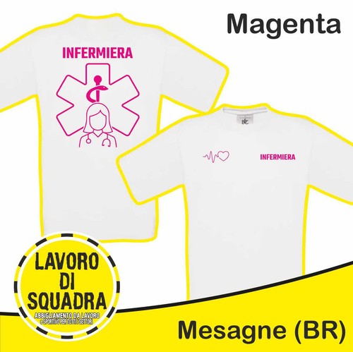 Shirt maglietta infermiere - t-shirt,