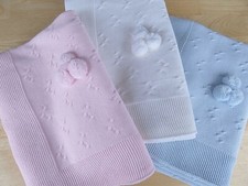 Coperta scialle maglia bambino