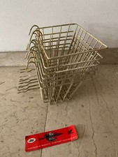 WHITE BASKET BASKET BICYCLE