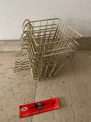 Cesto cestino bianco bici - cesto,
