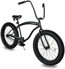 26"X4” Fat Tire Black