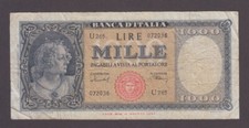ITALY P.88b-2036  1000 lire