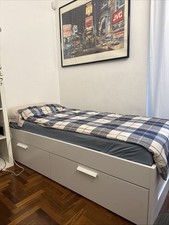 letto singolo + materasso usato - Buon Condizioni