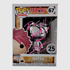 Natsu Fairy Tail Signed Funko