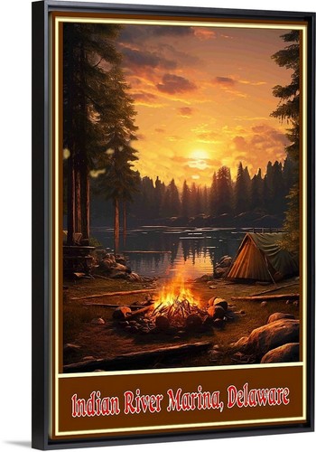 Poster indian river park - indian,