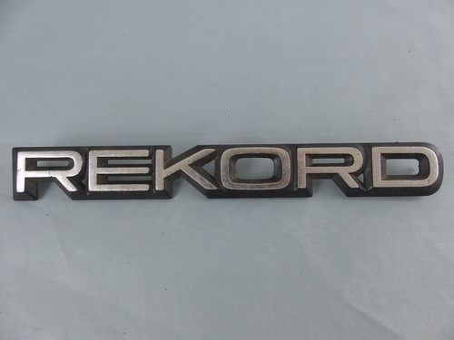 Opel rekord sigle - opel,