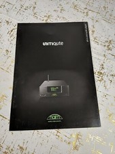 AMPLIFICATORE NAIM STEREO UNITIQUTE AUDIOFILO RIVENDITORE BROCHURE MANUALE OPUSCOLO PUBBLICITARIO 
