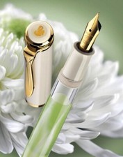 Pelikan Classic M200 verde pastello - penna stilografica EF - pennino