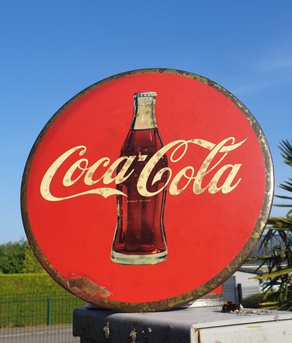 Ancienne tole publicitaire - tole,