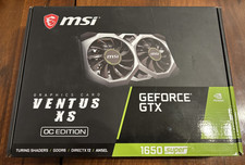 MSI GeForce GTX 1650 VENTUS XS 4G OC 4GB GDDR6 Scheda Grafica