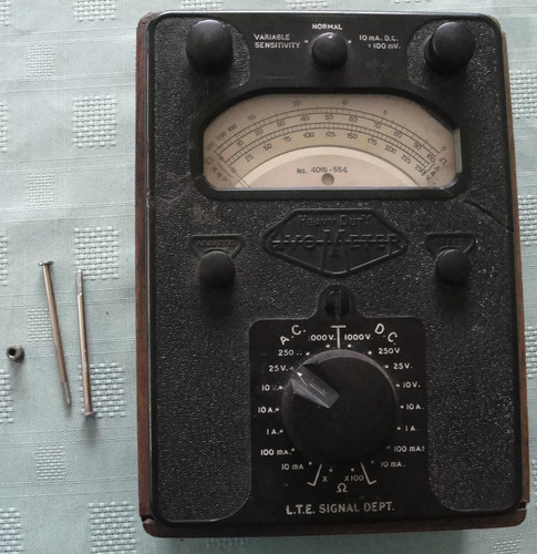 Multimetro vintage avometer - multimetro,