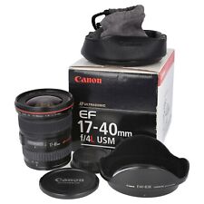 Canon EF 17-40 mm f4 L USM per