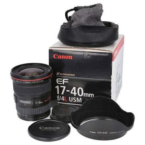 Canon f4 l usm - 17-40,