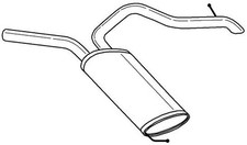 114 cv Silenziatore posteriore