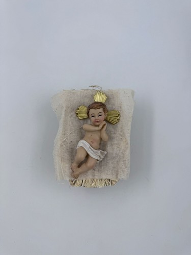 Gesu bambino resina dipinto - gesu, in