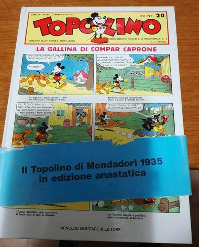 Topolino 1935 edizione - topolino,