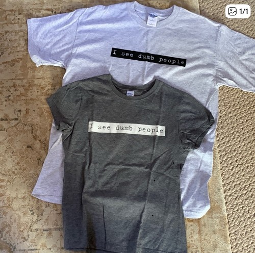 Shirt unisex see - see, dumb