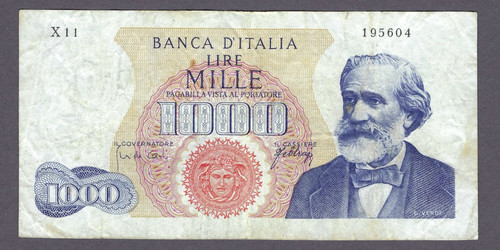 Repubblica italiana 1000 lire - 1000,