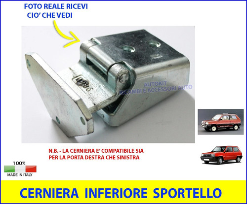 Cerniera inferiore tirante - cerniera,