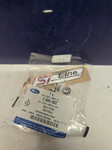 Ford line emblema logo - st-line,