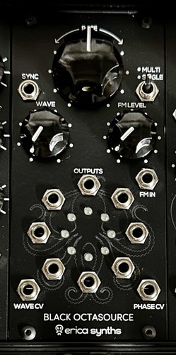 Erica synths black octasource - black,