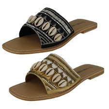 Collezione In Pelle Mule Flat