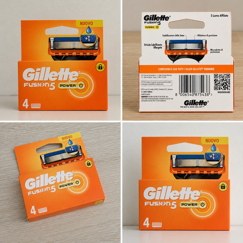 Lamette barba gillette - lamette,