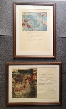 2 QUADRI tecnica mista Krimer