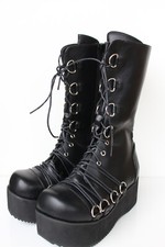 Scarpe donna plateau boots
