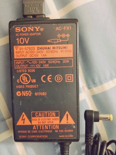 Sony fx1 10v 4a - ac-fx1,