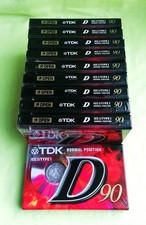 10 Musicassette Vintage TDK D