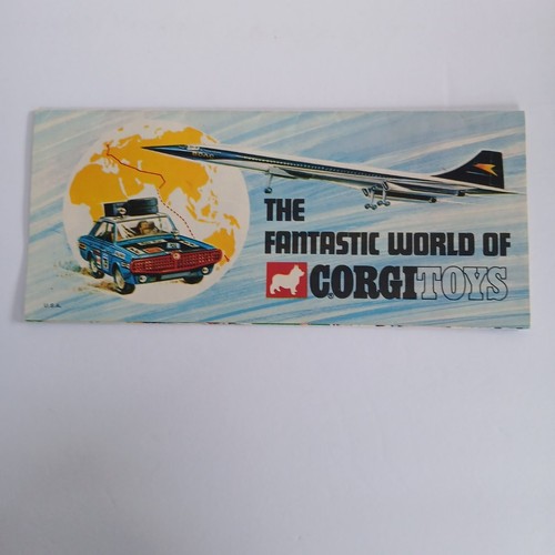 Brochure vintage 1969 - , corgi