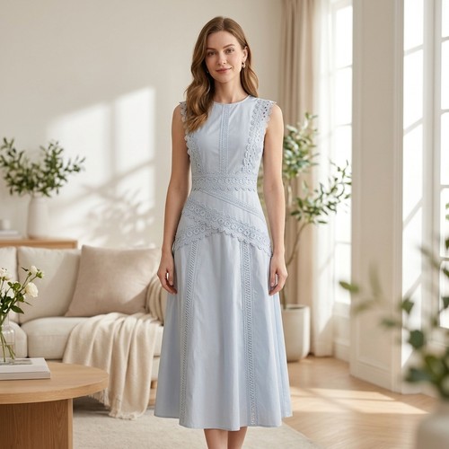 Vestito donna elegante lungo - donna,