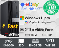 Dell i5-9600 Windows 11 pro