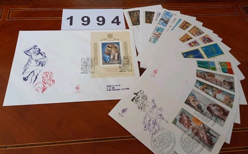 1994 fdc venetia club vaticano - 1994,