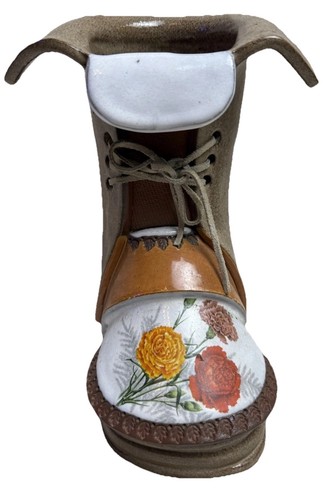 Vaso stivaletto ceramica
