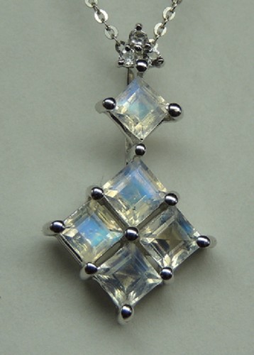 Elegante ciondolo topazio - , al
