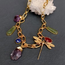 Collana Girocollo Multi Gemma