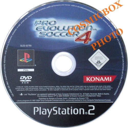Ps2 jeu video pes - -, 4